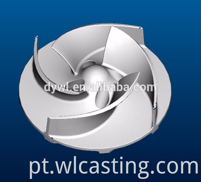 investment casting cnc machining pump impeller mold mould